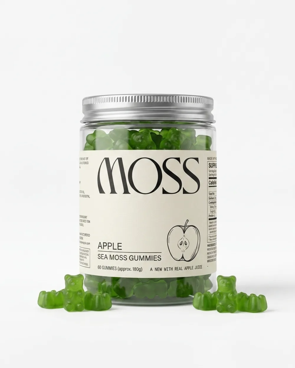ЯБЛОКО (Apple) — Sea Moss Gummies