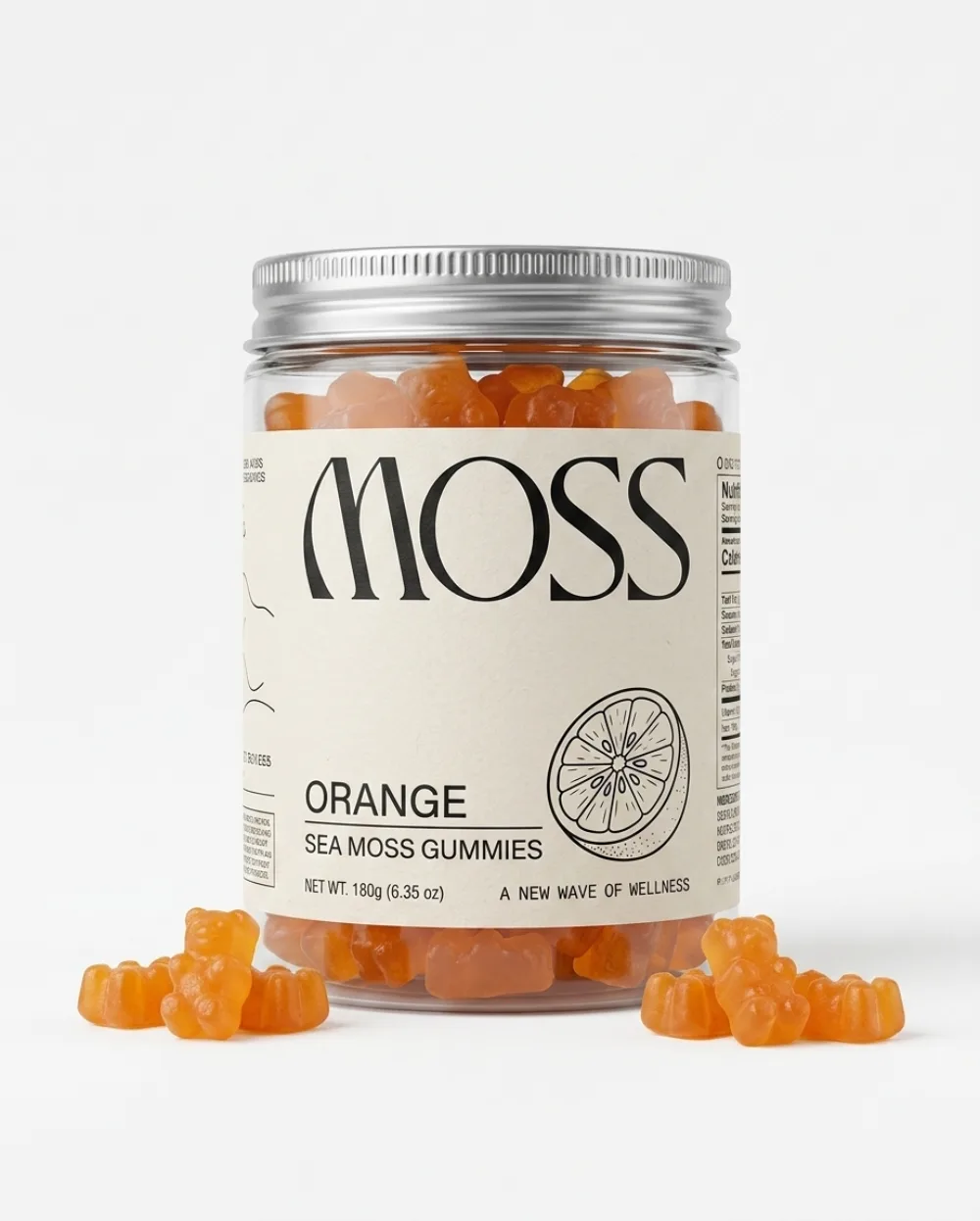АПЕЛЬСИН (Orange) — Sea Moss Gummies